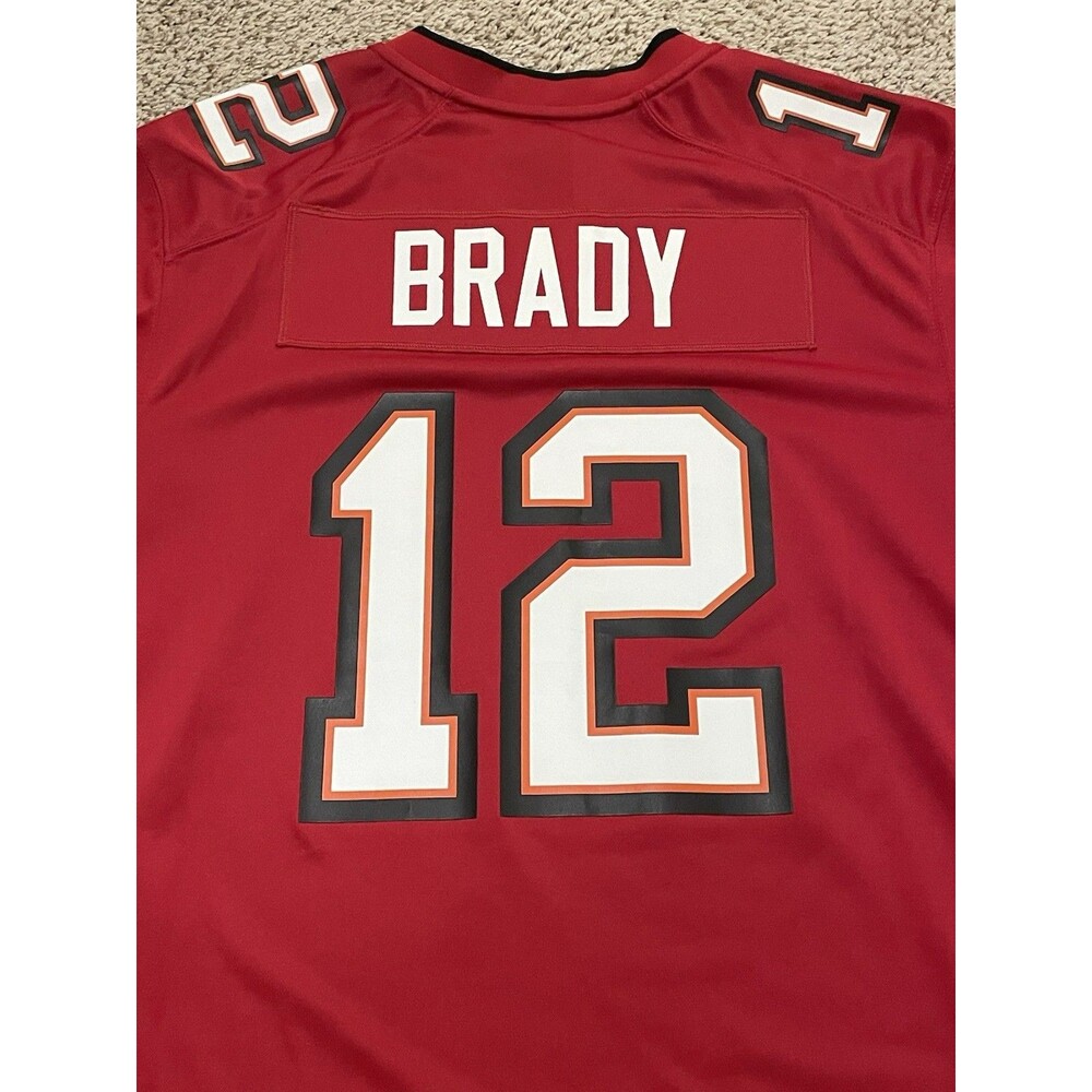 Tom Brady #12 NFL Tampa Bay Buccaneers Nike On Field Authentic Jersey Size Large - Picture 4 of 5